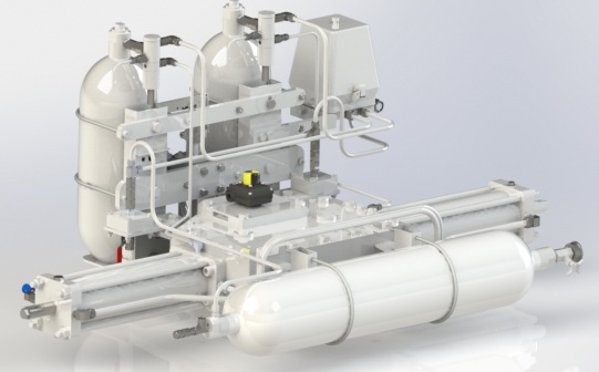 Gas Over Oil Actuator