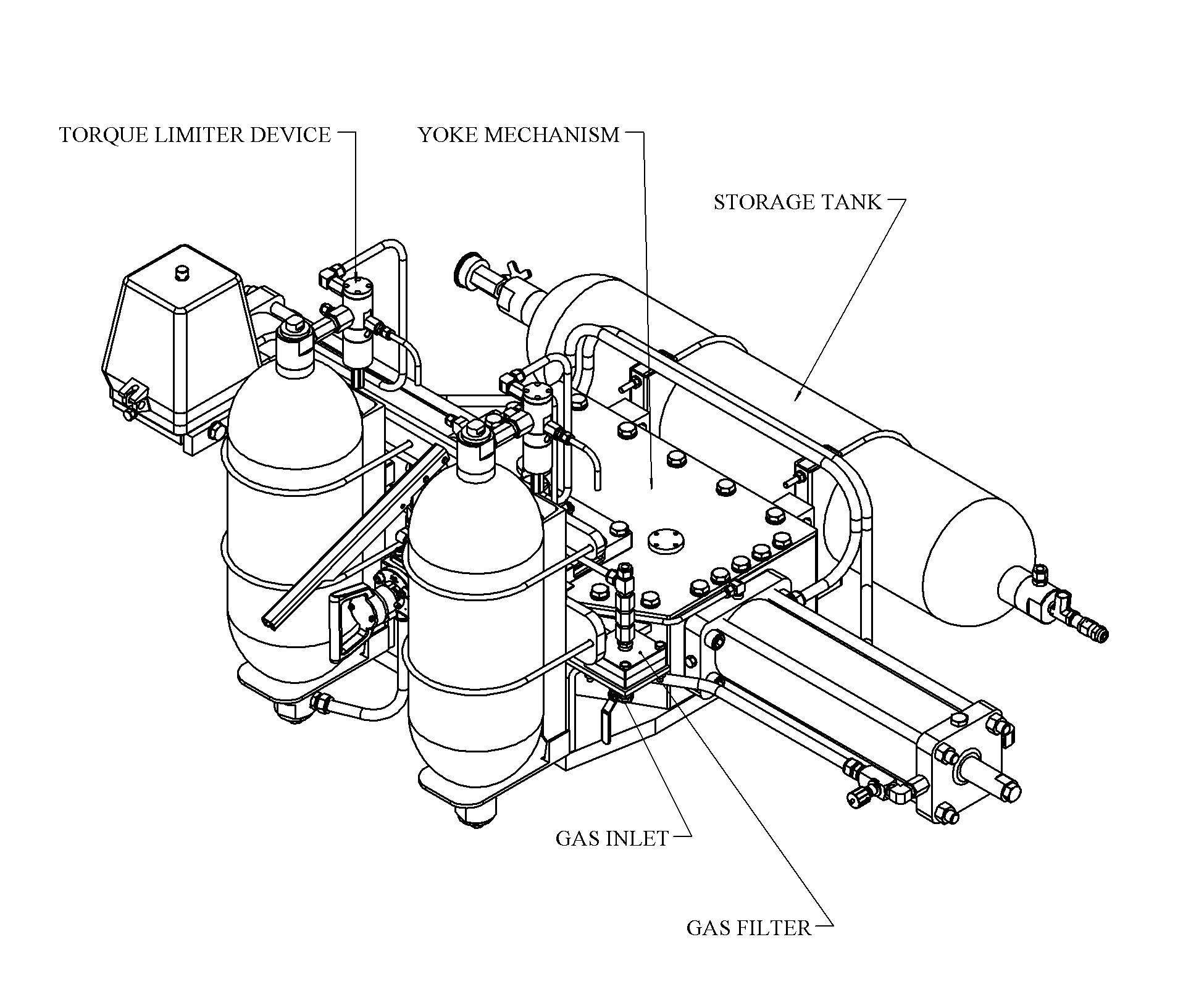 Gas Over Oil Actuator