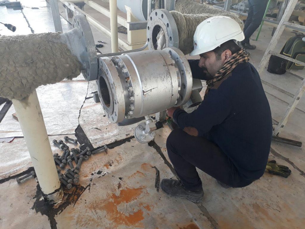 تعمیر شیرآلات صنعتی